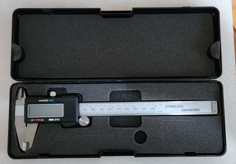 DIGITAL ELECTRONIC 6'' HARDENED STAINLESS CALIPER