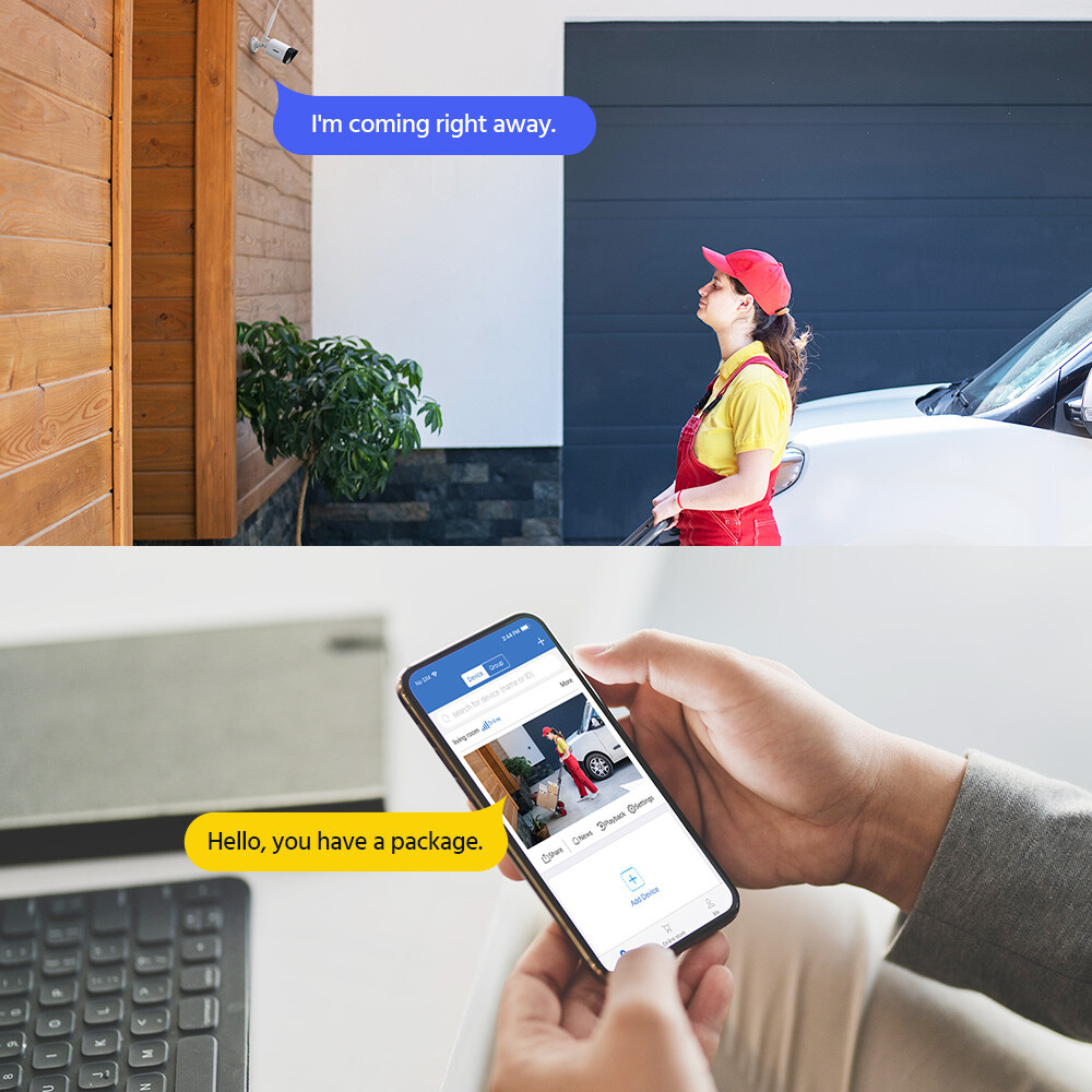 ANNKE 5MP 8CH NVR Wireless Security IP Camera System Two Way Audio AI Detection