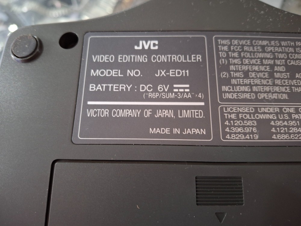 Controller JVC Video Editing JX-ED11 (K) Simple & Easy Video Controller IN BOX