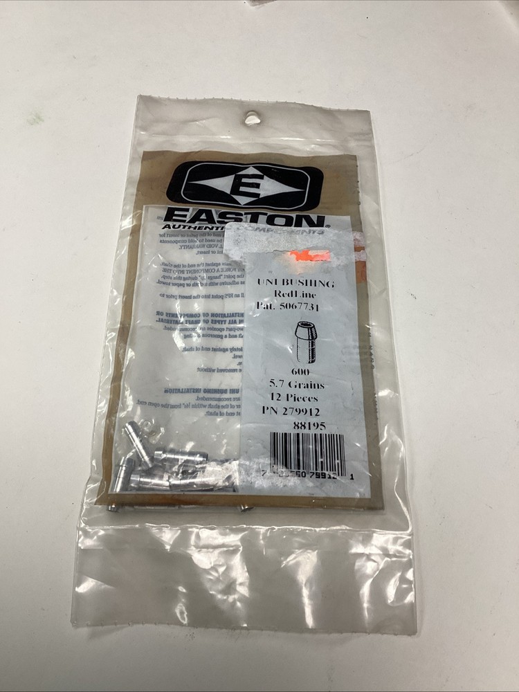 Easton Redline 600 Uni-Bushing 12 Pack