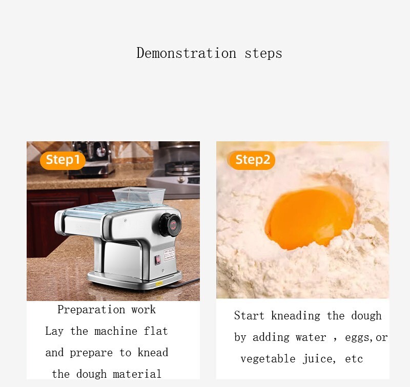 USED 110V Pasta Press Maker Noodle Making Machine Dumpling Wrapper Maker