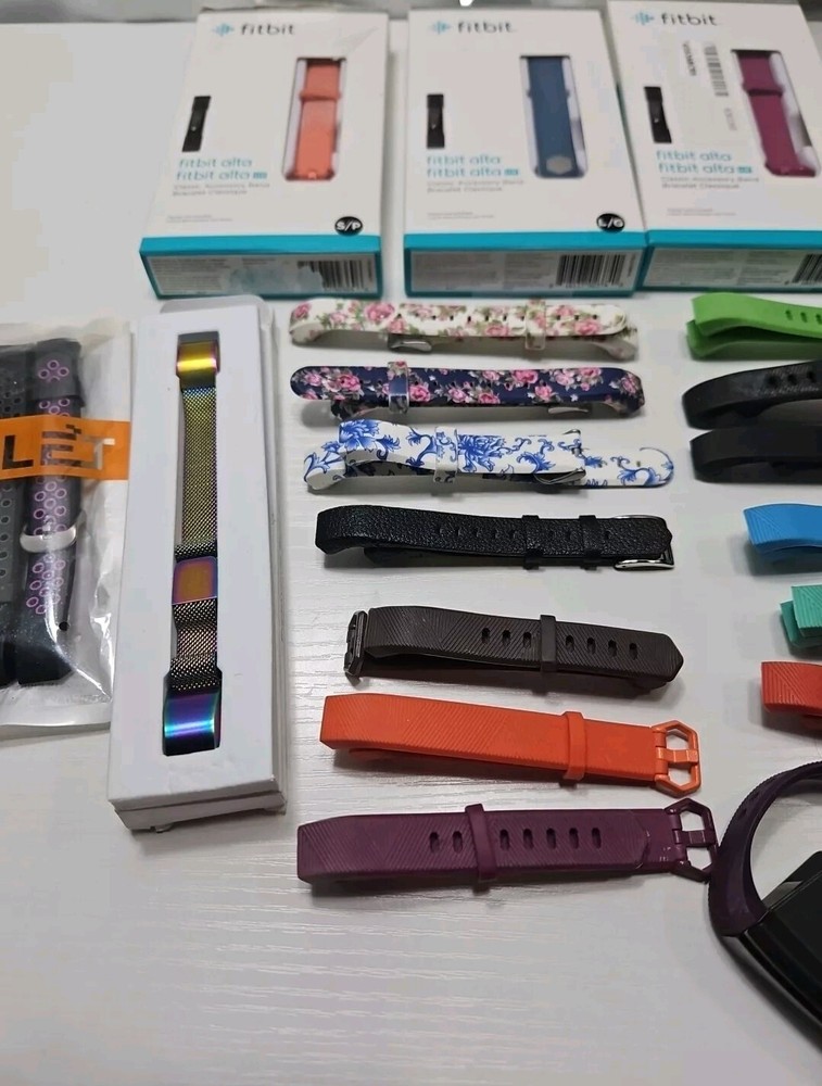 Fitbit Alta Bundle With Charger, 20 Interchangeable Bands For Alta And Alta Hr