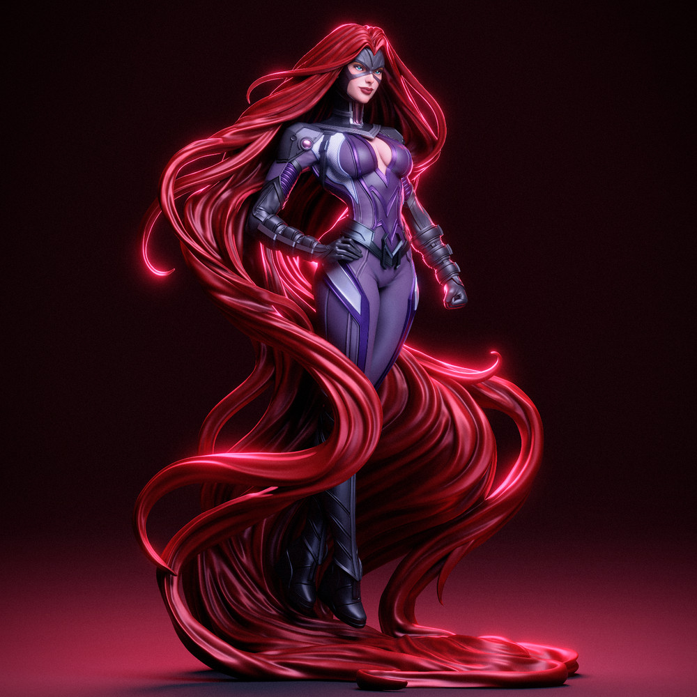 Medusa 3D Print Unpainted/Unassembled