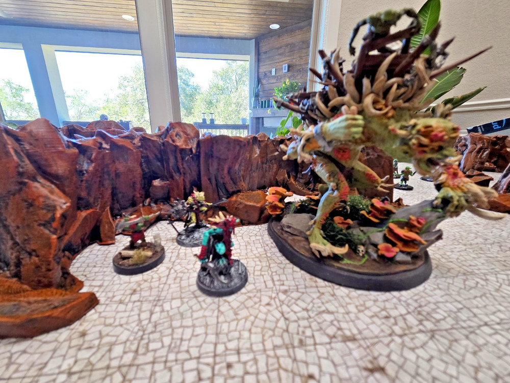 Huge Caverns Scatter Set FULLY PAINTED D&D Pathfinder Warhammer 40K
