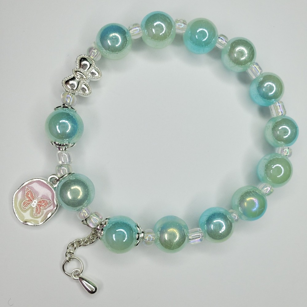 Hand crafted artisan unique gemstone bracelet