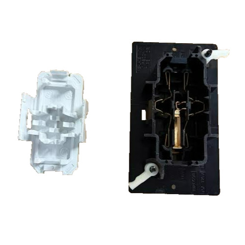 Wirecon Self-Contained Universal Duplex Receptacle Black