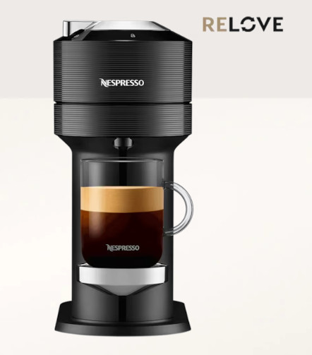 RELOVE Vertuo Next Deluxe Dark Chrome