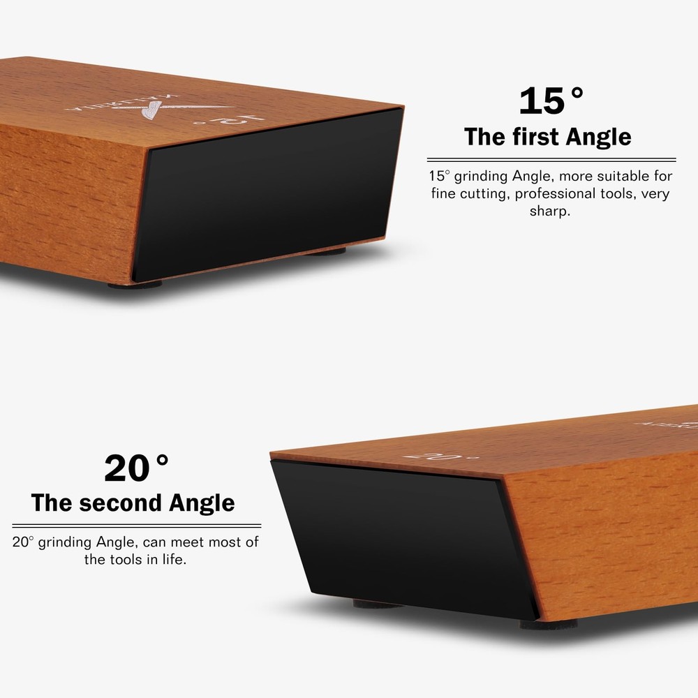 AIERLIAN Knife Sharpener Tool, Rolling Knife Sharpener Kit, Knife Sharpening ...