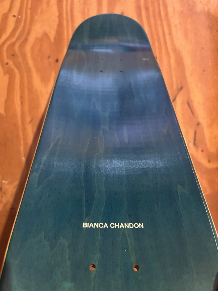 Bianca Chandon Blonde Skateboard