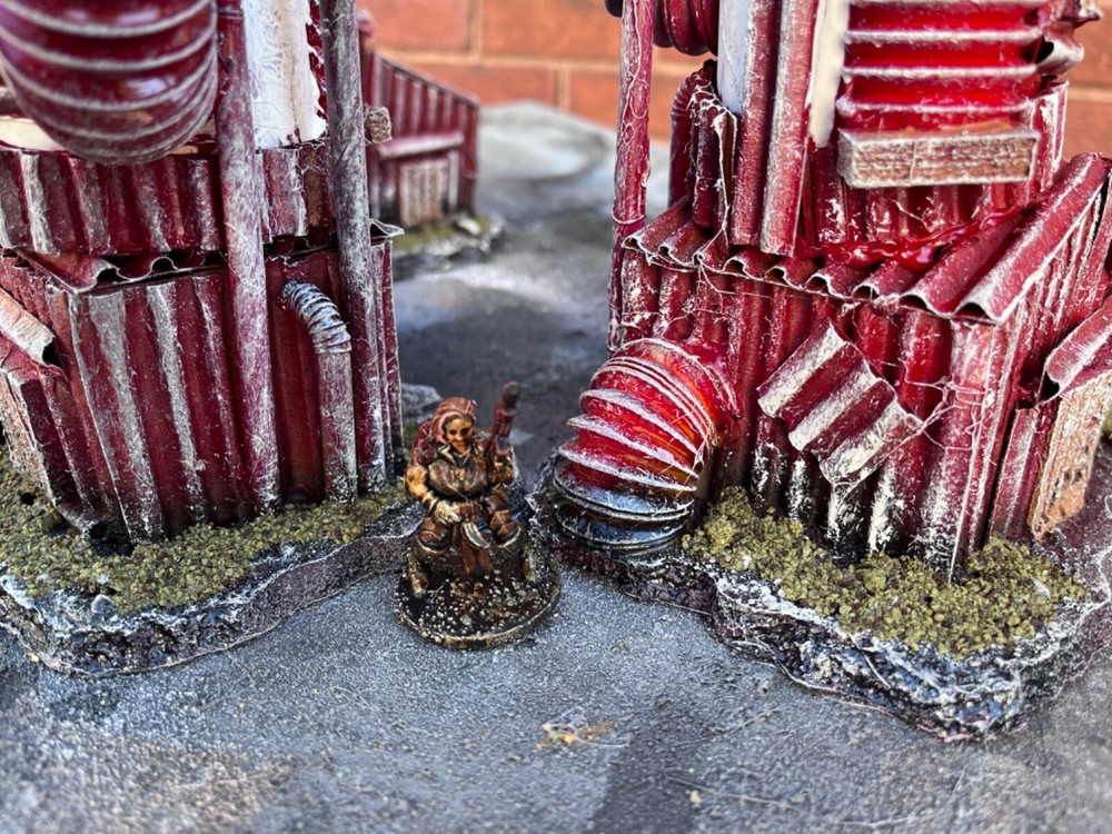Sci-Fi Terrain pieces 26 – Tabletop Gaming scratch built.