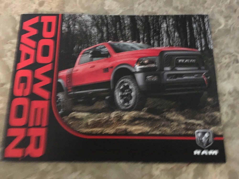 2016 Dodge POWER WAGON 6-page Small Original Sales Brochure