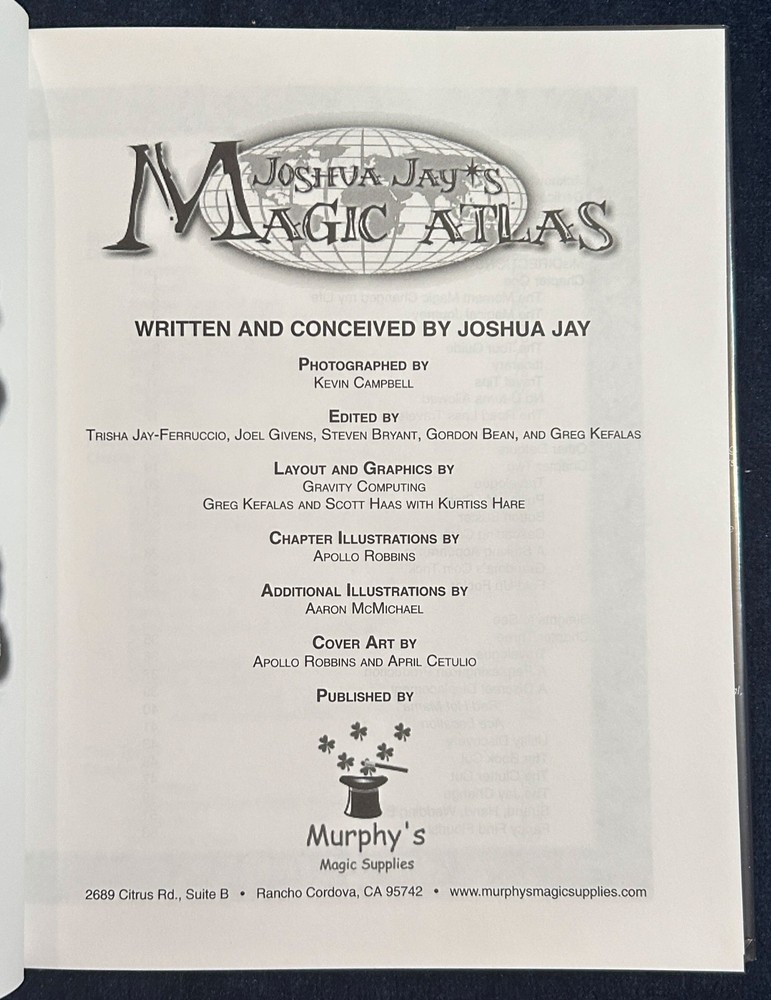 Magic Atlas (Joshua Jay) -1999