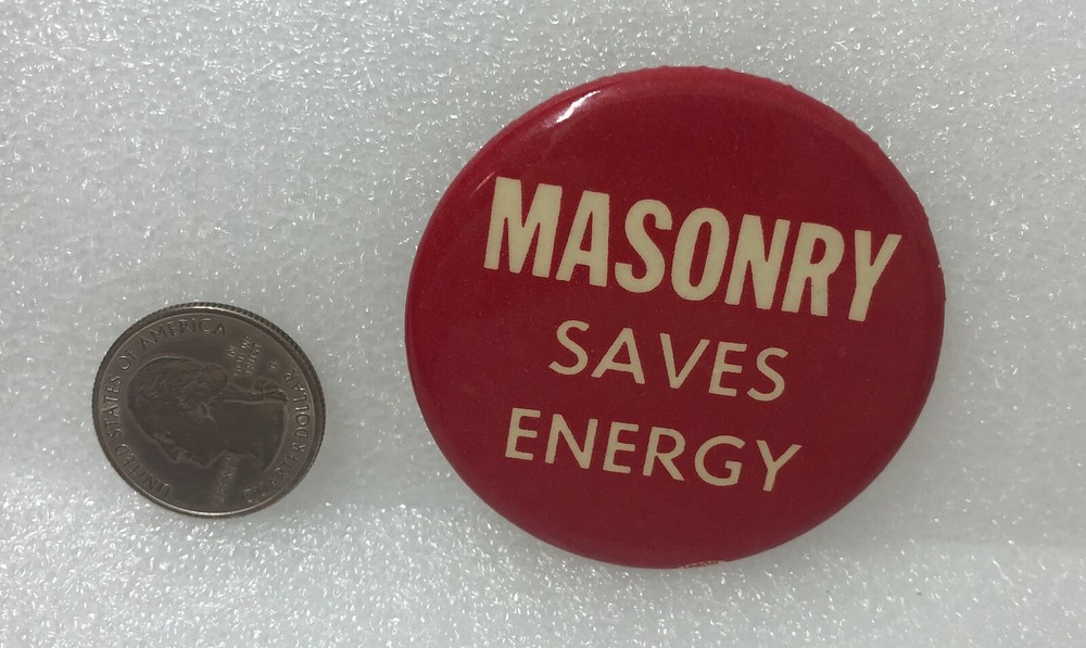Masonry Saves Energy Pin