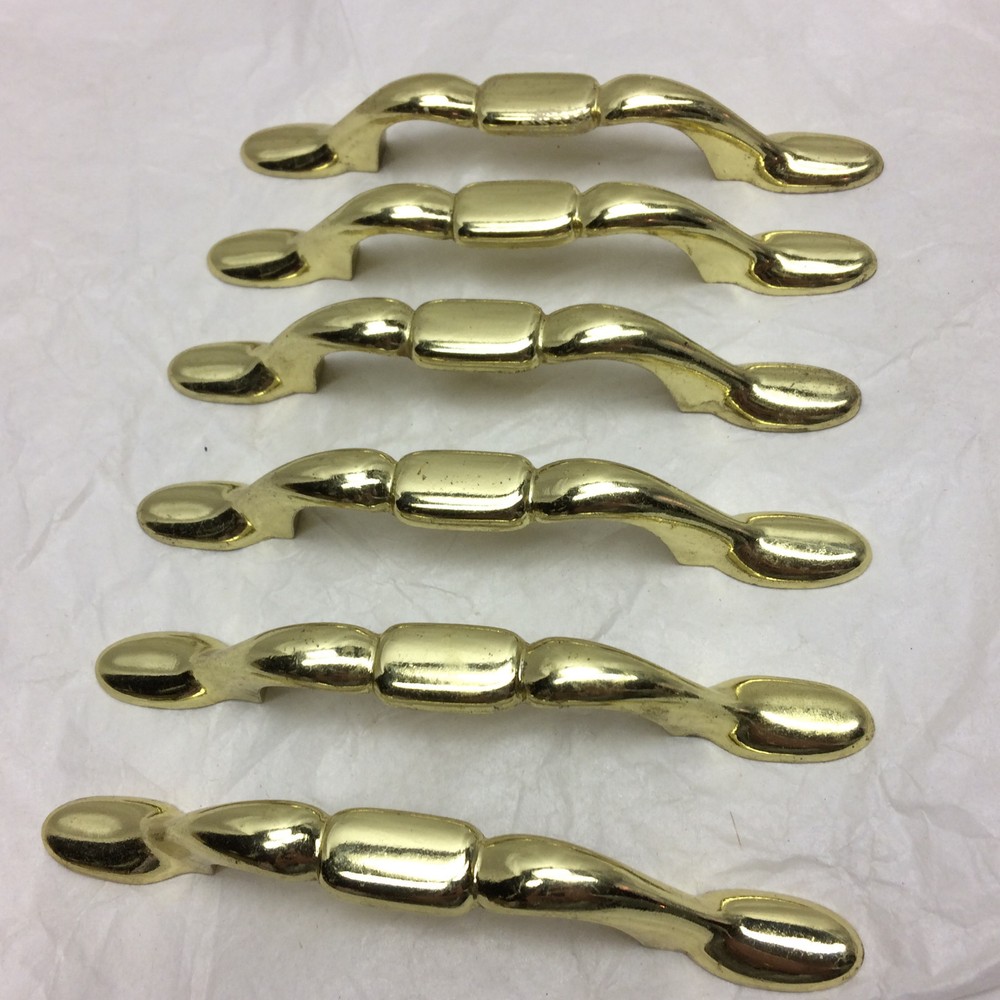 6 Drawer Pulls Handles Metal DIY Project Hardware
