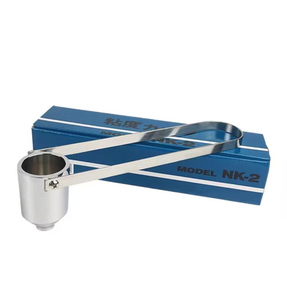 1pc 6.5" 50ml Portable Flow Cup NK-2 Viscosity Cup Outflow Cup Viscosity Cup New