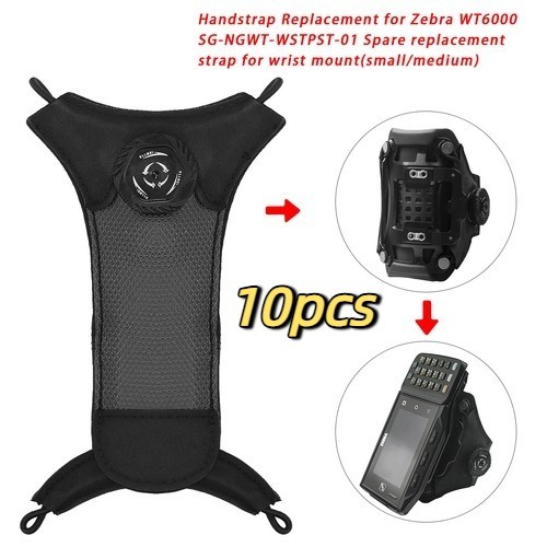 ⭐ 10pcs Wrist Strap Handstrap Replacement for Zebra WT6000 SG-NGWT-WSTPST-01 ⭐