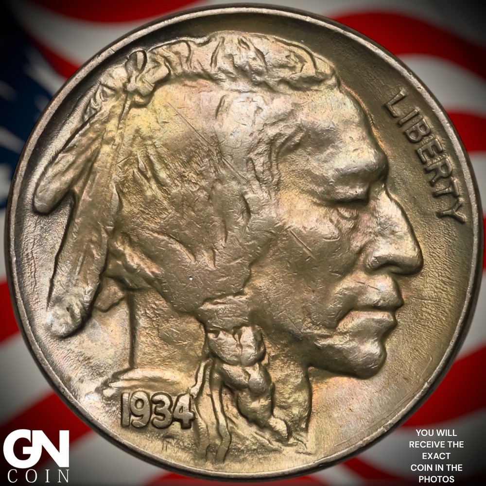 1934 P Buffalo Nickel B2089