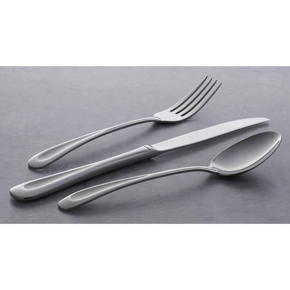 Satin Sand Dune Flatware, 45 Piece, Multi
