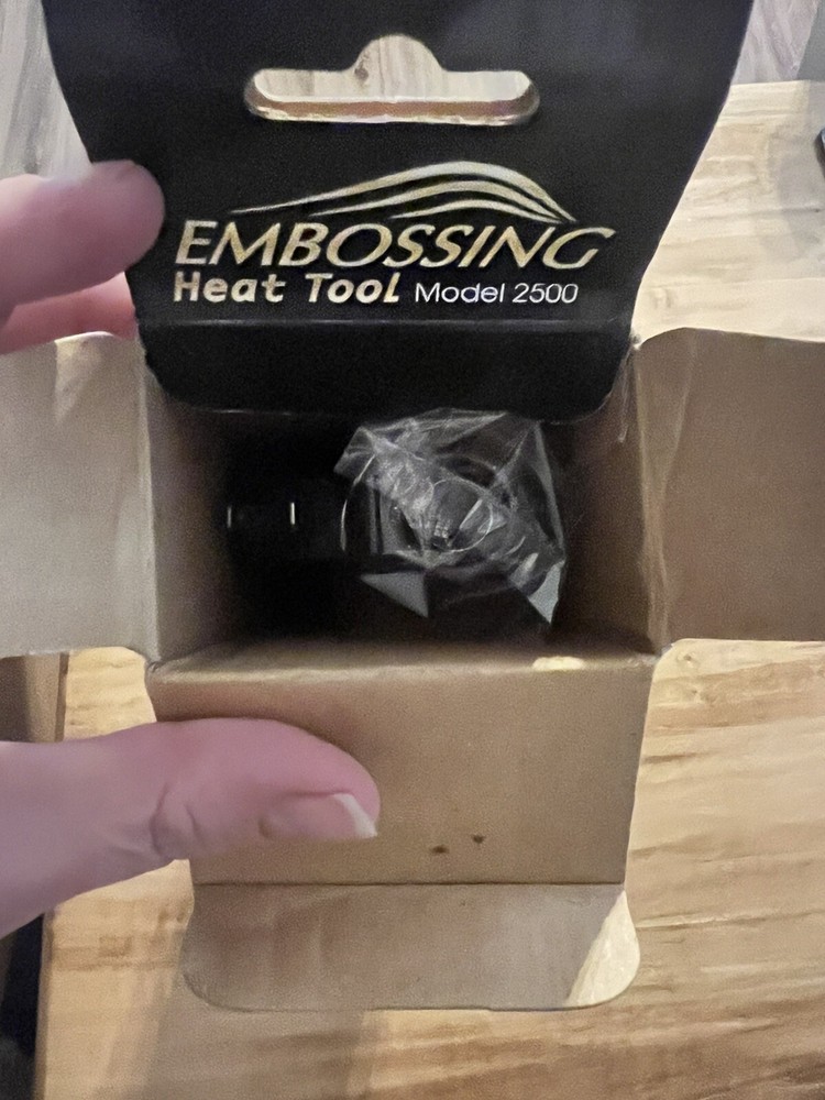 Marvy Uchida Embossing Heat Tool Model 2500 Rubber Stamp Embossing New