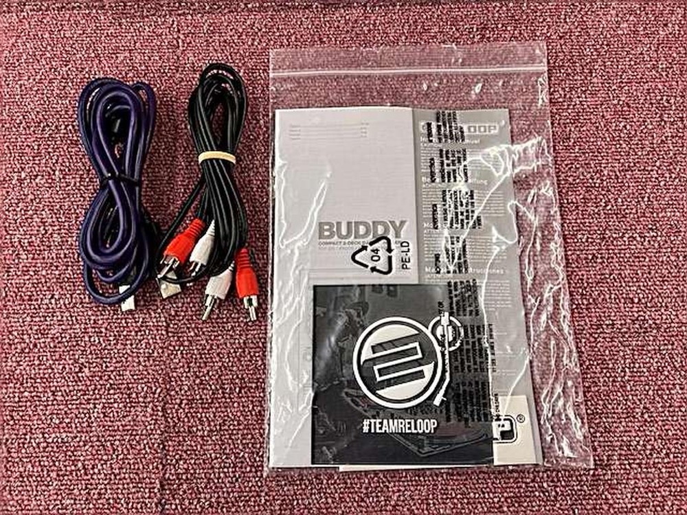 RELOOP BUDDY Compact 2-Deck DJ Controller w/ Box Accessories Tested JP MG01 8.0