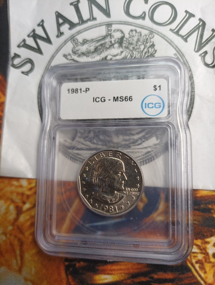 1981 P $1 Susan B. Anthony MS66 E127