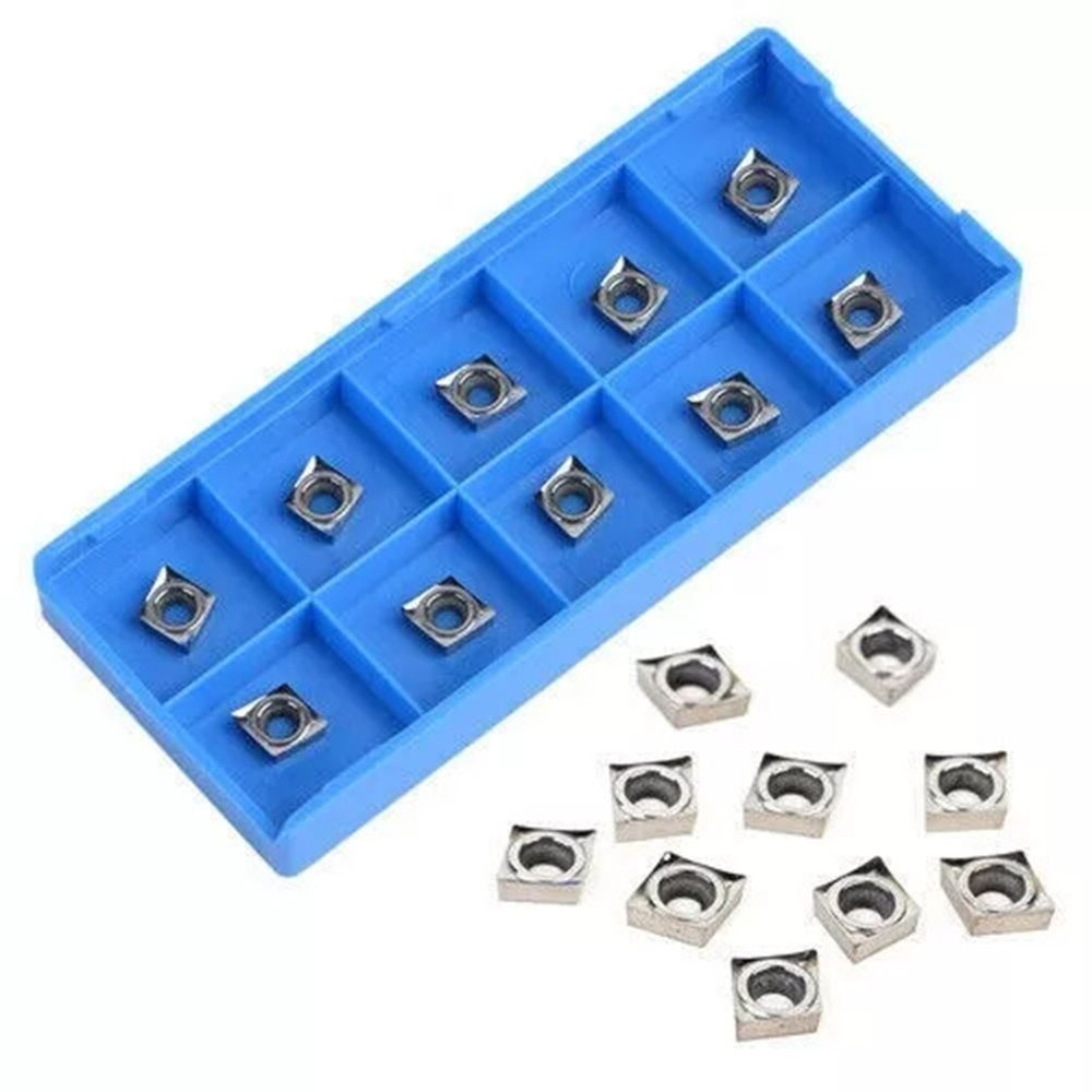 10PCS CCGT060204AK N01 Tool Inserts for Advanced For Aluminum Processing