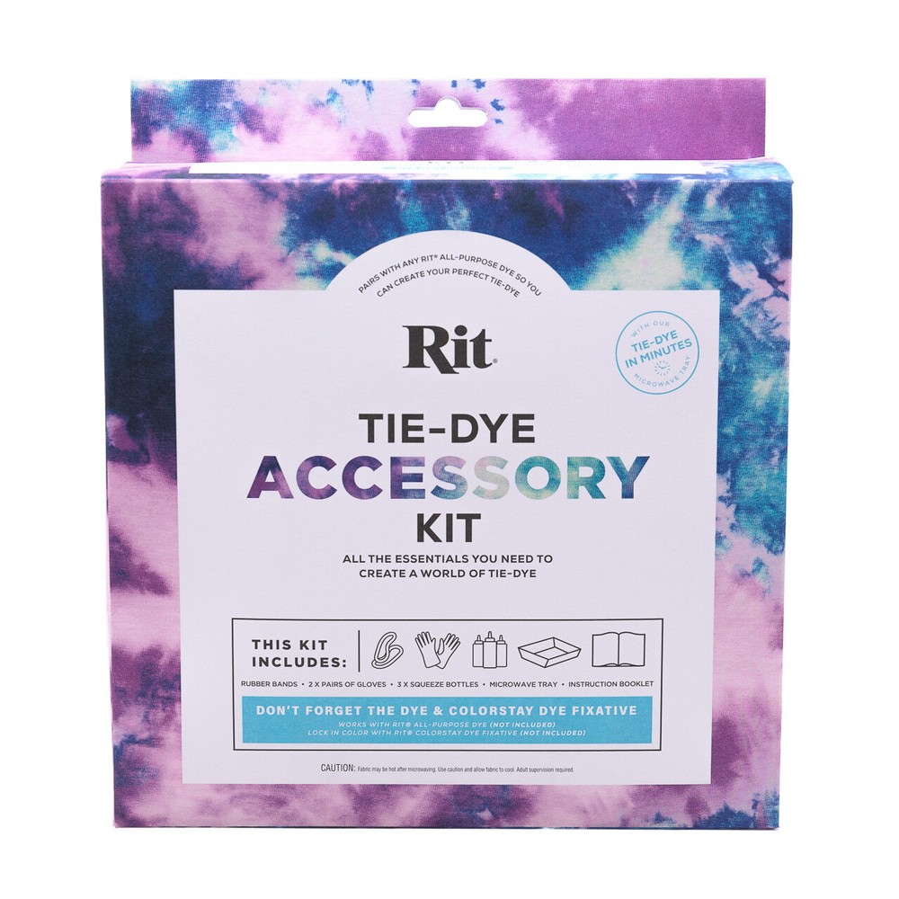 Rit Tie Dye Kit | ColorStay Dye Fixative Bundle | Fun Activity | All Age Groups