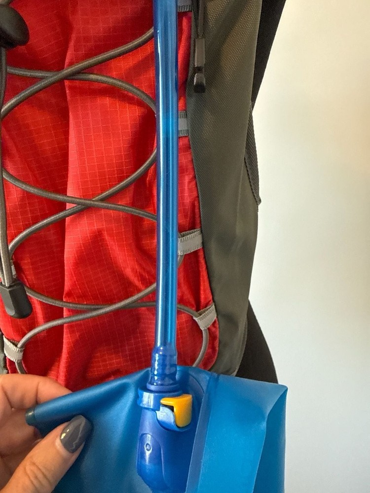 Unigear Hydration Backpack with 2L Water Bladder, Red/Grey