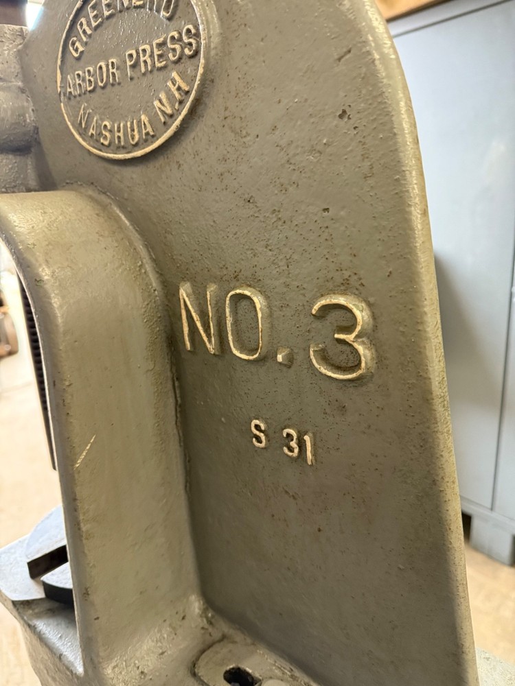 Greenerd No.3 Arbor Press