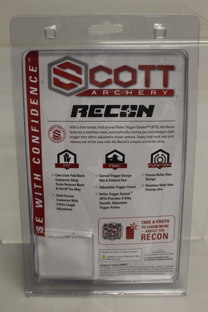 Scott Archery Recon Release - New