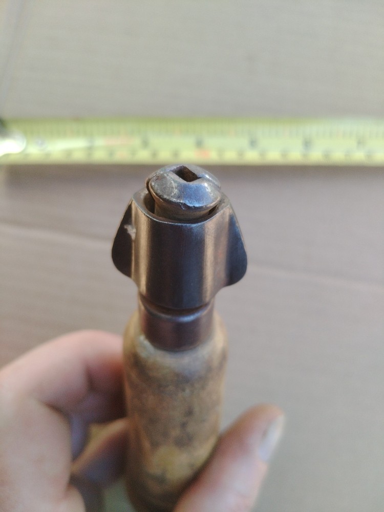🇬🇧 Vintage 1930's Hardwood Combination Tool Hollow Handle Multi-Tool Unusual