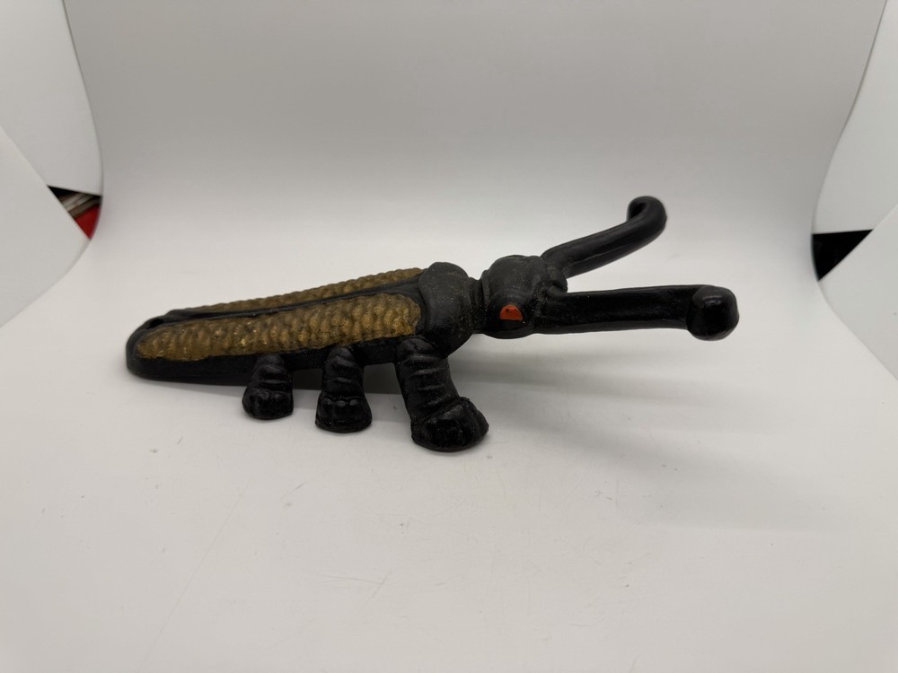 Vintage Cast Iron Beetle Bug Western Boot Jack Puller Tool #669