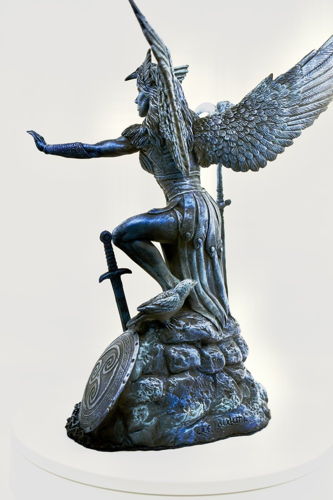 The Morrigan - Hand-cast Statue