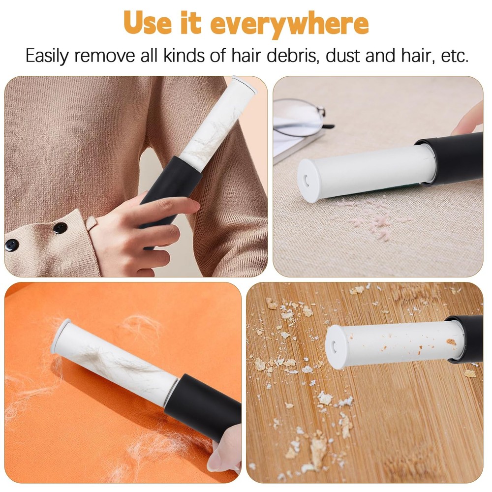 Lint Roller Refill Compatible with Flint,Extra Sticky Retractable Lint Refill...