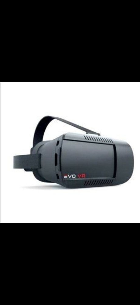 EVO VR Virtual Reality Headset Compatible with iOS & Android Black