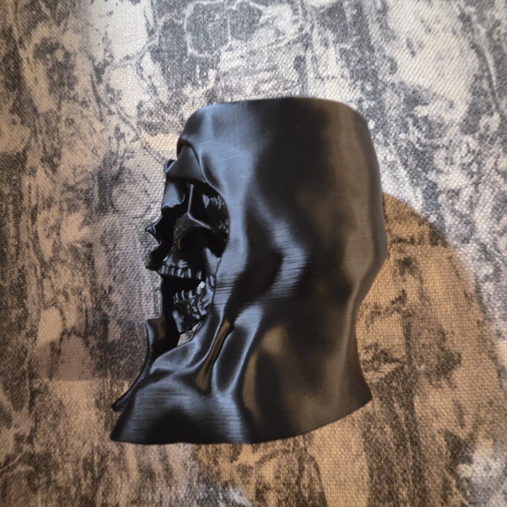 Mayhem Made 3D Printed Ghostface Massacre Desk PlanterIn Black NEW