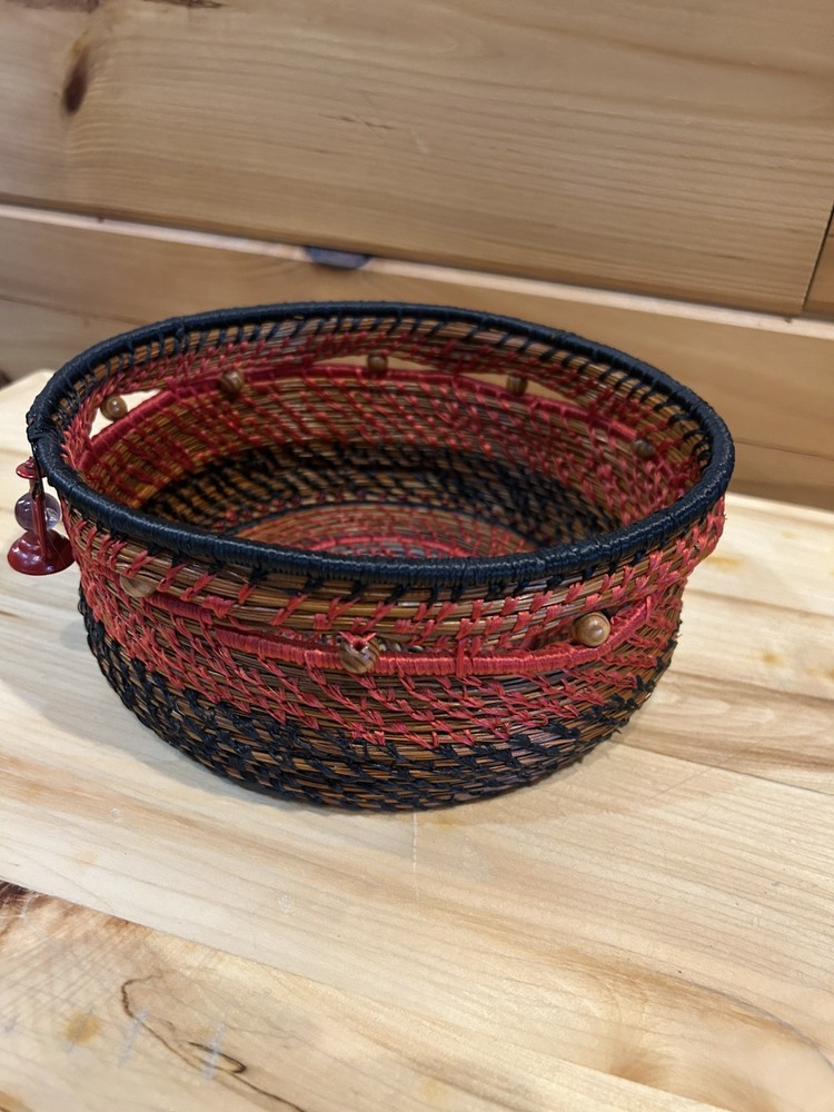 Red Lantern Basket