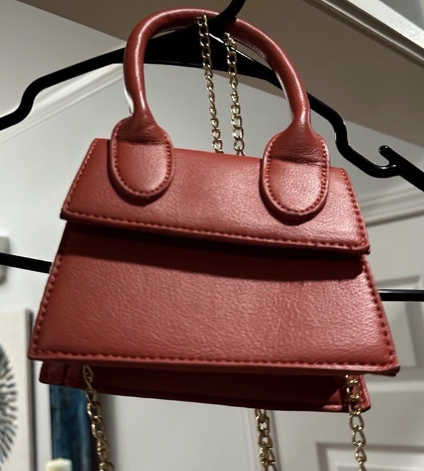 Crimson Elegant Red Handbag 👜 Best Offer Accepted ❤️