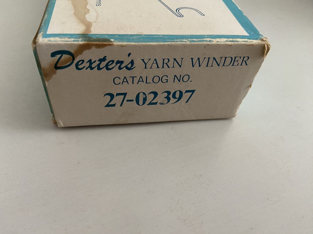 Vintage Dexter's Yarn Winder Ball Maker Attach Anywhere Suction READ