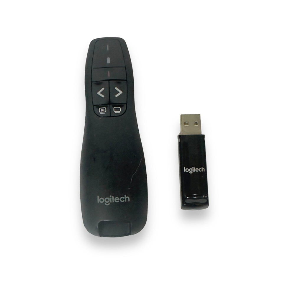 Logitech Wireless Presenter R400 With Laser Pointer Red
