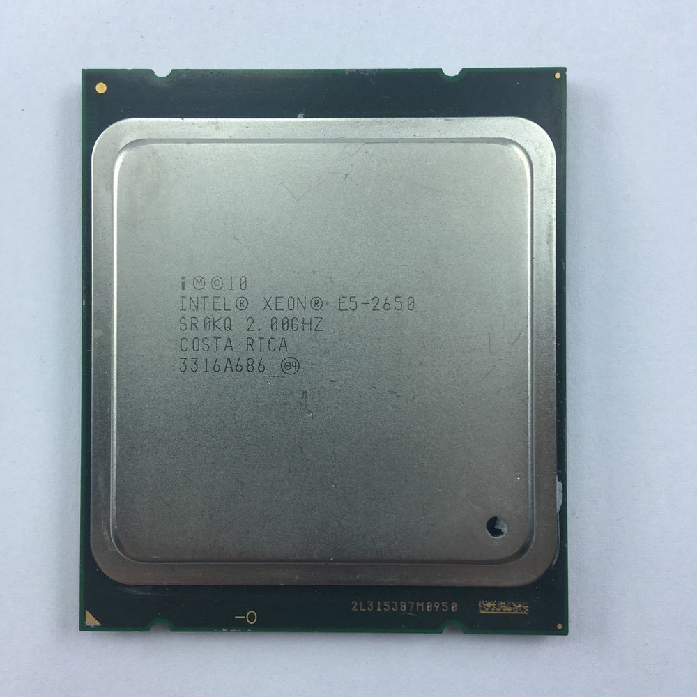 Intel Xeon E5-2650 Socket R LGA-2011 2 GHz Eight Core Processor SR0KQ