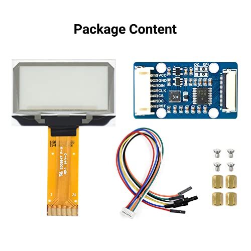 1.51inch Transparent OLED 128×64 Resolution Compatible with Raspberry Pi