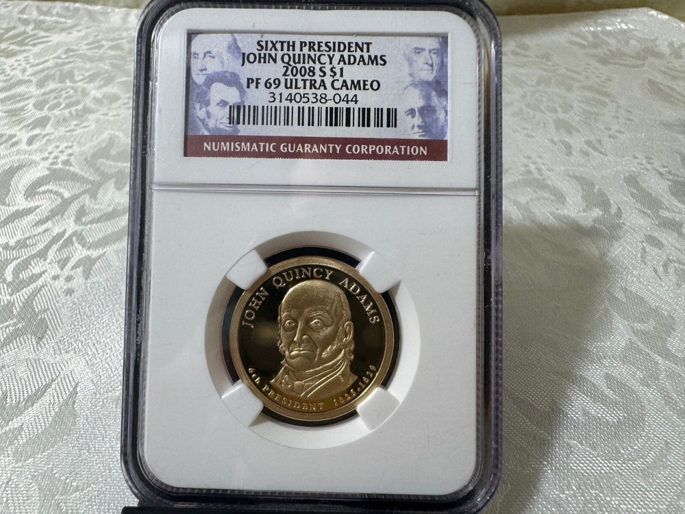NGC 4 Graded Presidential Dollar Coin