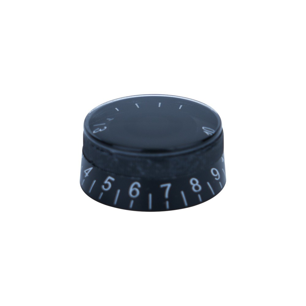 4 Pcs Control Speed Knobs Black Electric Guitar bass Volume Tone Control Knobs