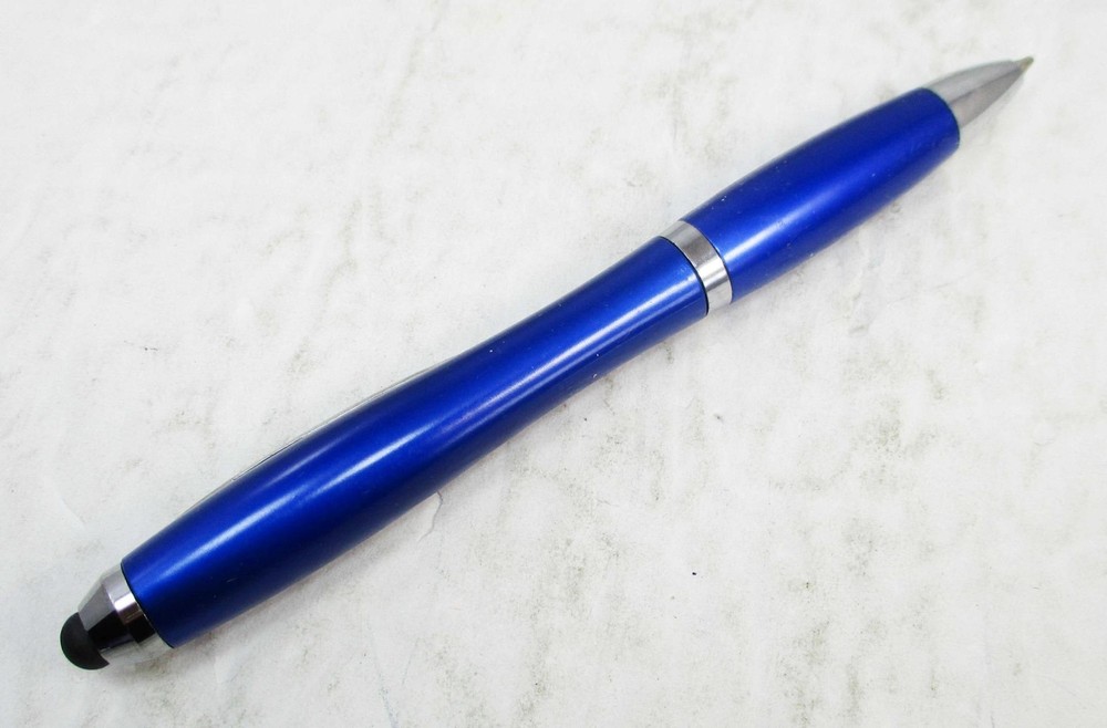 HP Hewlett Packard Logo Blue Ballpoint Pen