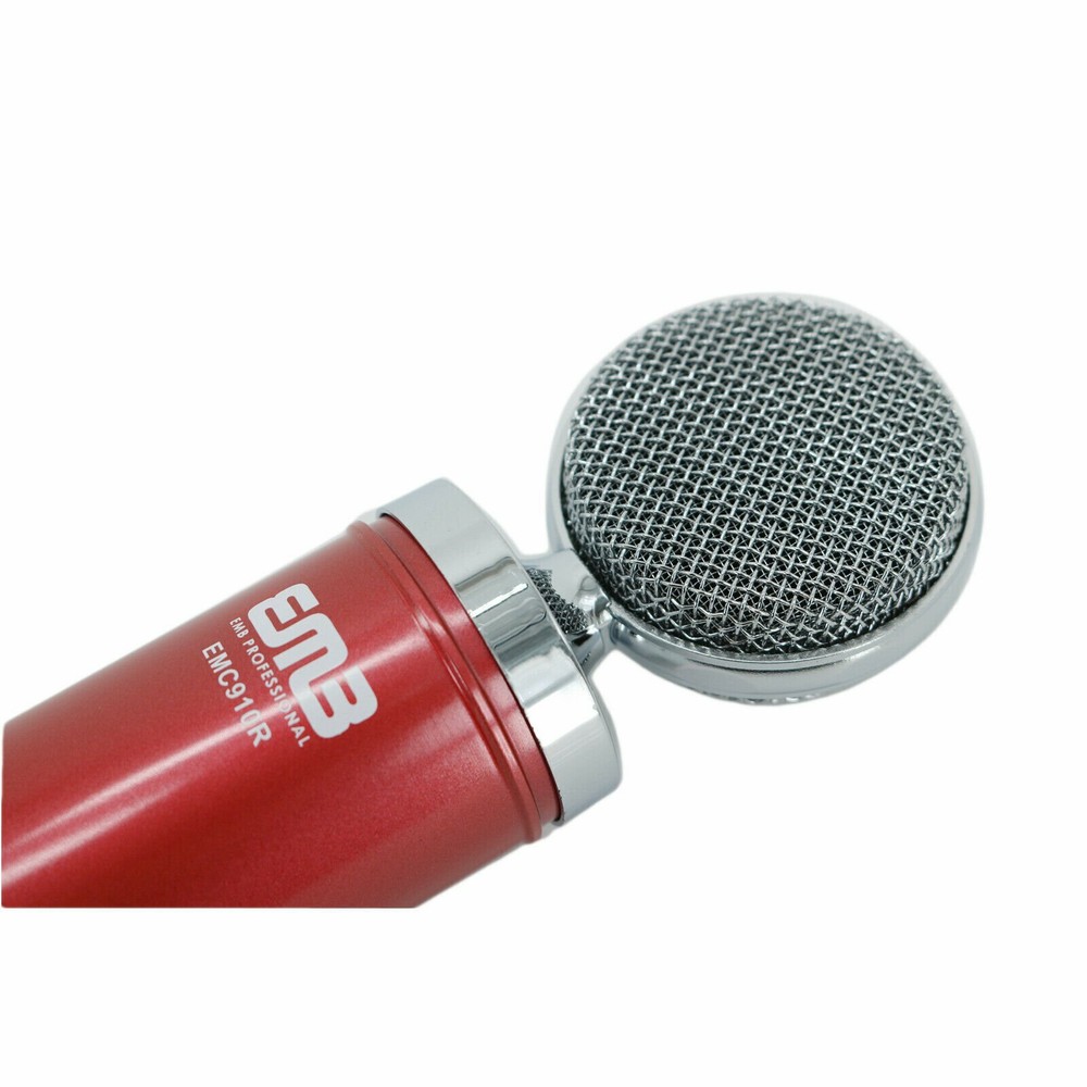 EMC910 Wide Dynamic Range Large Diaphragm Condenser Studio Microphone Red
