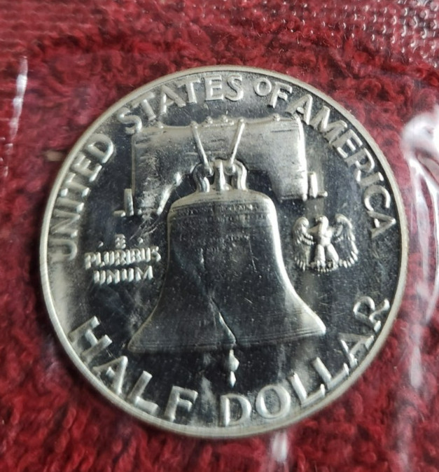 1956 5-piece proof set with type 1 Franklin