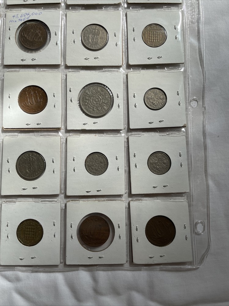 Great Britain 1956-1960 Mixed Coins