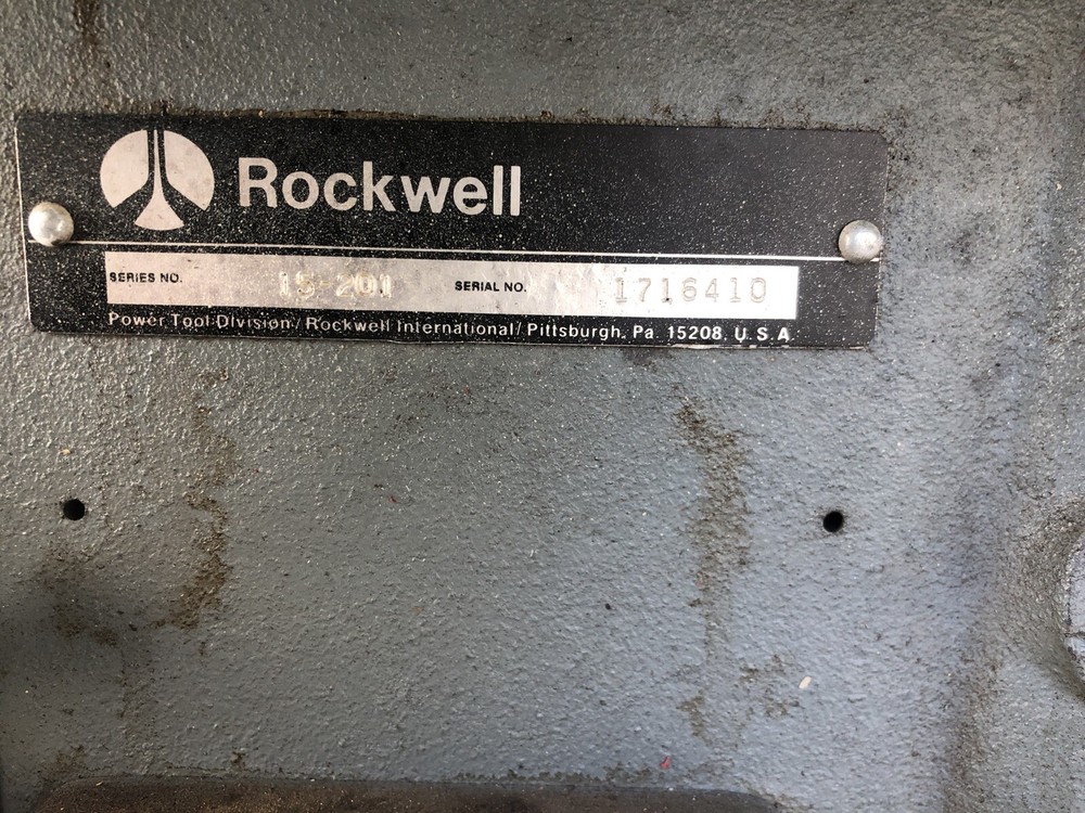 Rockwell 15" Drilling / Tapping Machine 15-201
