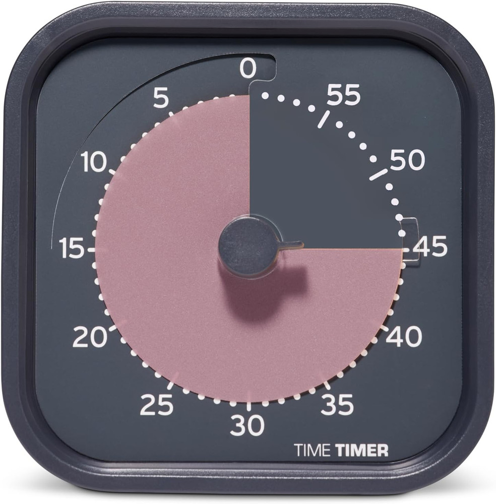 MOD Home - Metallic Series - Individual Sized 60 Minute Visual Countdown Timer f